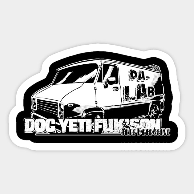 Da Lab Sticker by docyetibiz